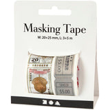 Https: www.cchobby.nl masking-tape-ticket-en-natuurmotieven-l-3-5-m-b-20-25-mm-2-rol-1-doos