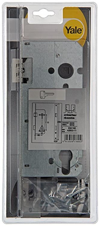 Yale 1019065 - 1 dubb.cil.insteekslot omkeerba2653 60mm | 1 stuks