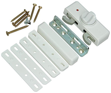 Yale 1019087 - vensteroplegslot, wit | 1 stuks
