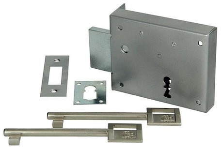 Yale 1019116 - 1 oplegkelderslot links b4120 100mm | 1 stuks