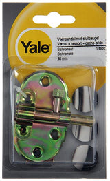 Yale 1019197 - veergrendel met sluitbeugel, bichromaat 40mm | 5 stuks