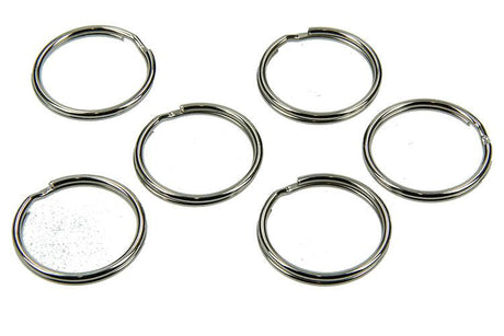Yale 1019227 - 6 sleutelringen 30mm | 10 stuks