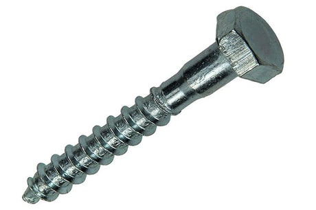 Mack 1017424 - houtdraadbout staal verzinkt 1 st 10 x 70 mm | 10 stuks