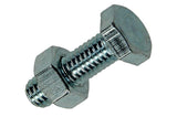 Mack 1017605 - tapbout + moer staal verzinkt 14 st m6 x 20 mm | 10 stuks