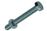 Mack 1017617 - tapbout + moer staal verzinkt 4 st m8 x 60 mm | 10 stuks