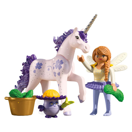 Playmobil verzameleenhoorn gelukslavendel met fee - 71843