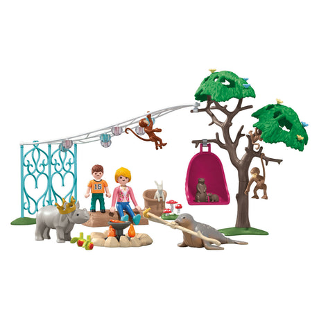 Playmobil animals friends grappig verjaardagsfeestje - 71855