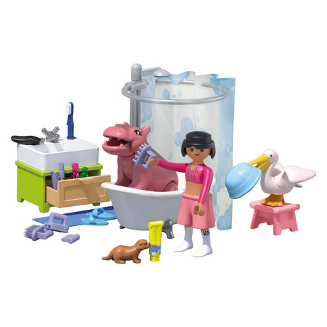 Playmobil animals friends dierenbadplezier - 71950