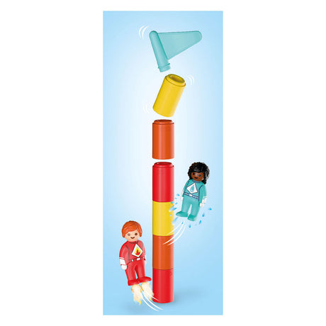 Playmobil junior superheld in actie - 72085