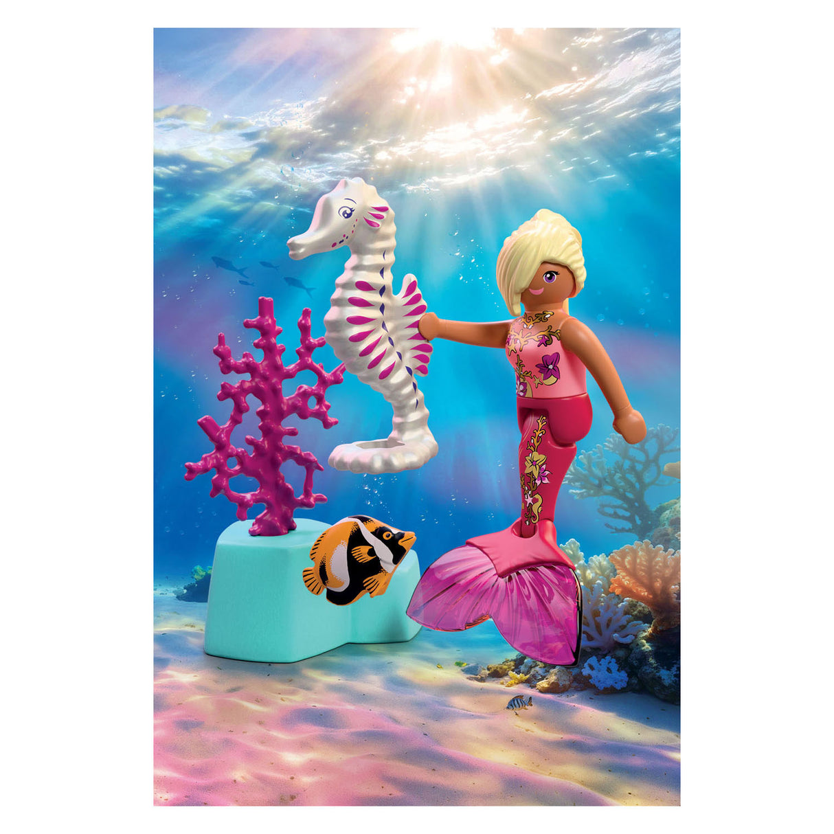 Playmobil fantasy magic zeemeermin met zeepaardje - 72109