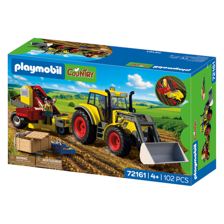 Playmobil country grote tractor met aardappelrooier - 72161