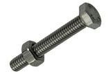 Mack 1019843 - tapbout + moer roestvrijstaal 4 st m6x40 | 10 stuks