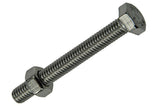 Mack 1019844 - tapbout + moer roestvrijstaal 3 st m6x50 | 10 stuks