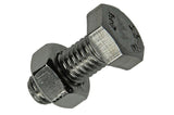 Mack 1019845 - tapbout + moer roestvrijstaal 2 st m8x20 | 10 stuks