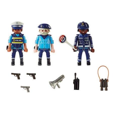 PlayMobil Stad Handlungsfigur Set Police 70669