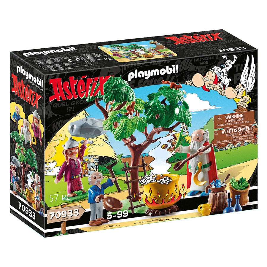 PlayMobil Asterix Panoramix mat magesche Gedrénks 70933