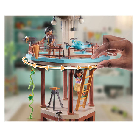 Playmobil wiltopia onderzoeksstation met kompas - 71008