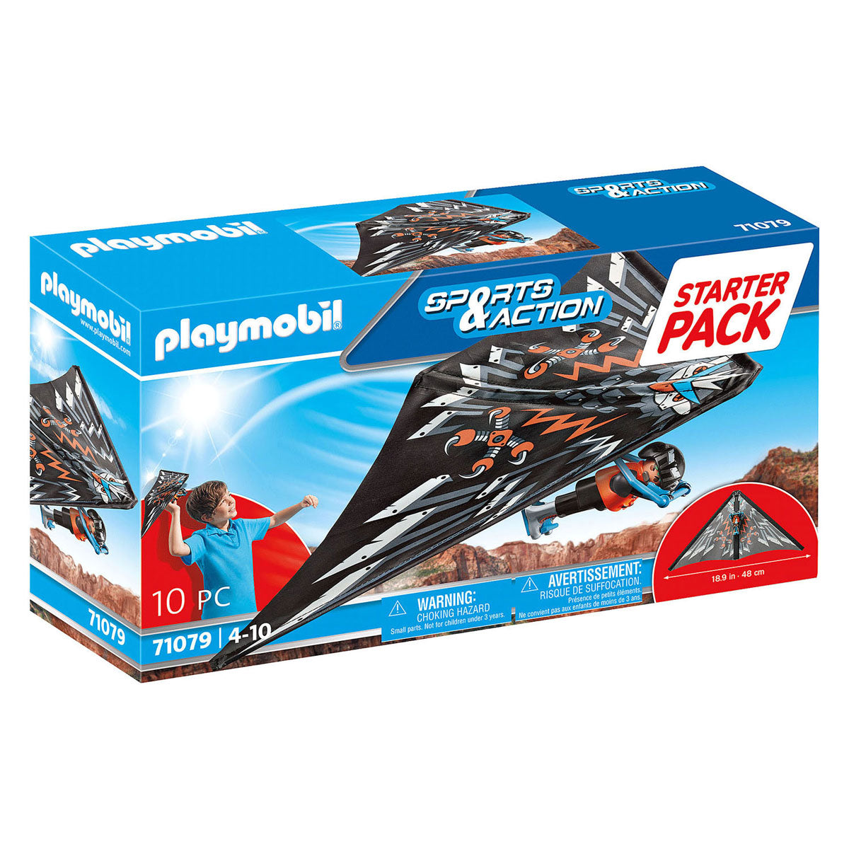 PlayMobil Sport-Aktioun Startpackepack Deletalieger 71079