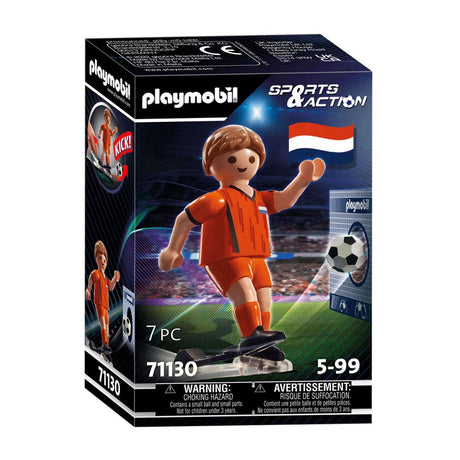 Playmobil sports action voetballer nederland - 71130