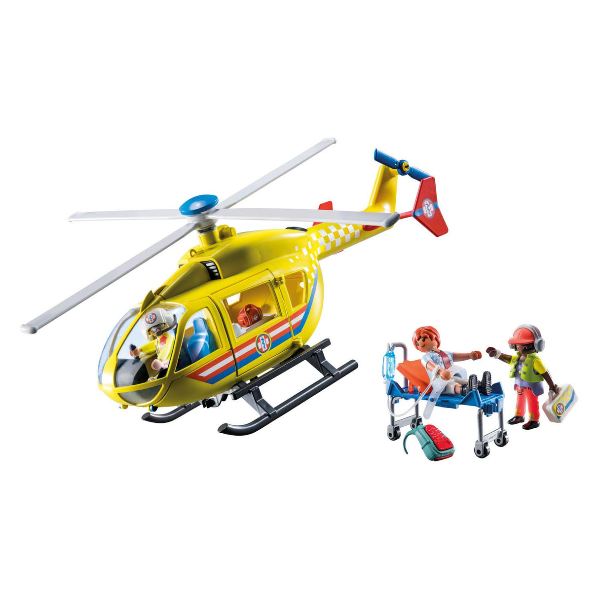 Playmobil city life reddingshelikopter - 71203