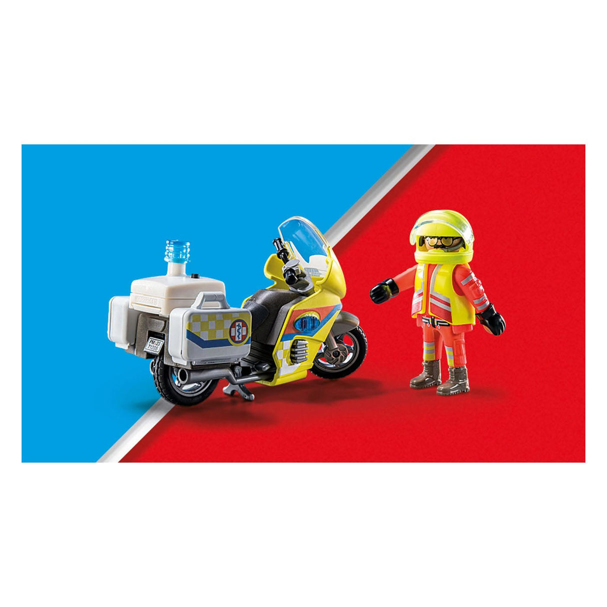 Playmobil City Life Noodmotorfiets met zwaailicht 71205