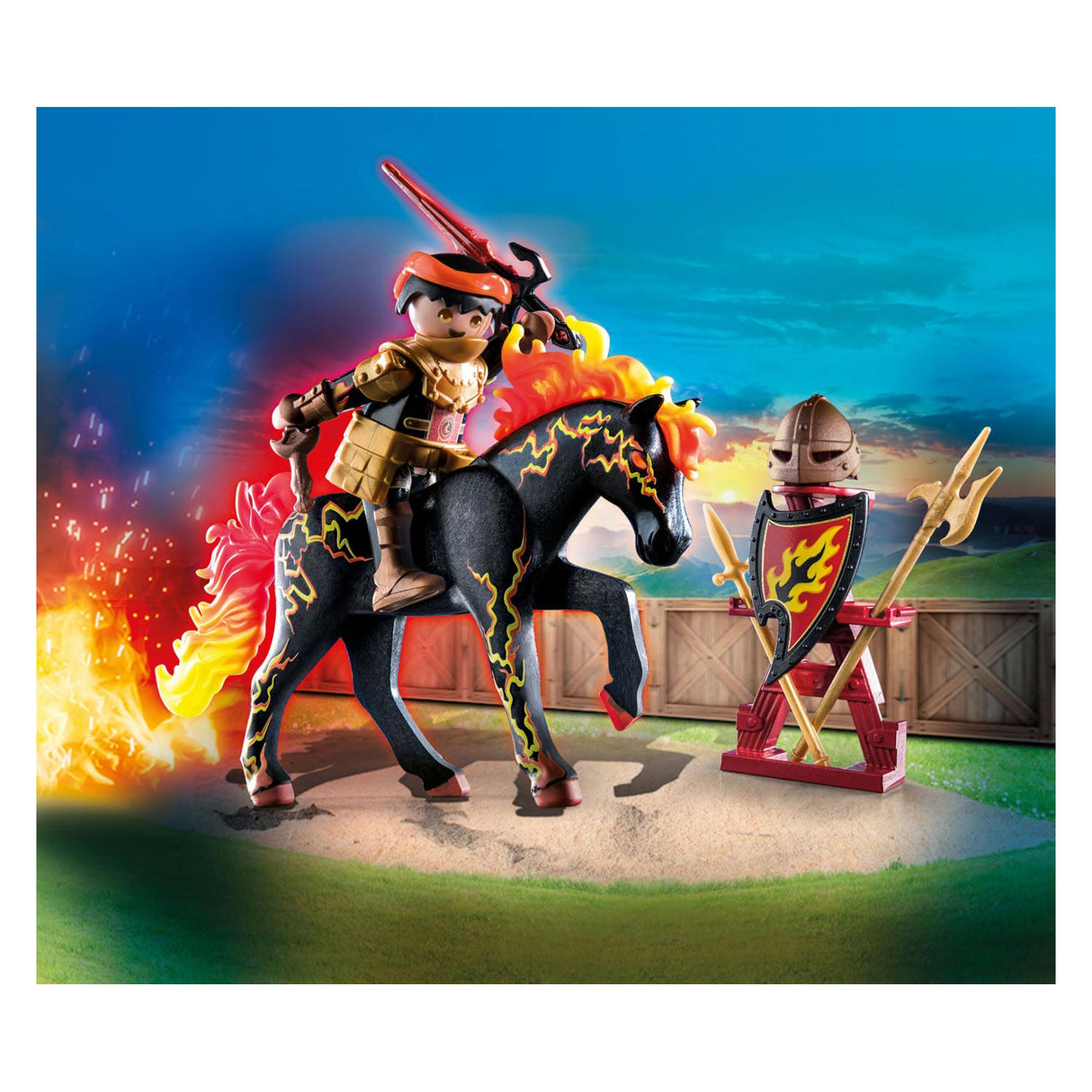 PLAYMOBIL PLAYMOBIL Burnham Raiders Vuurridder 71213