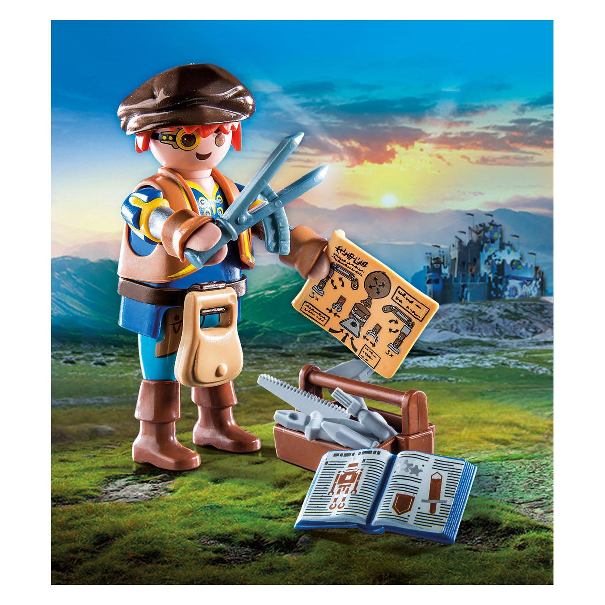 Playmobil Novelmore Dario met Gereedschap 71302