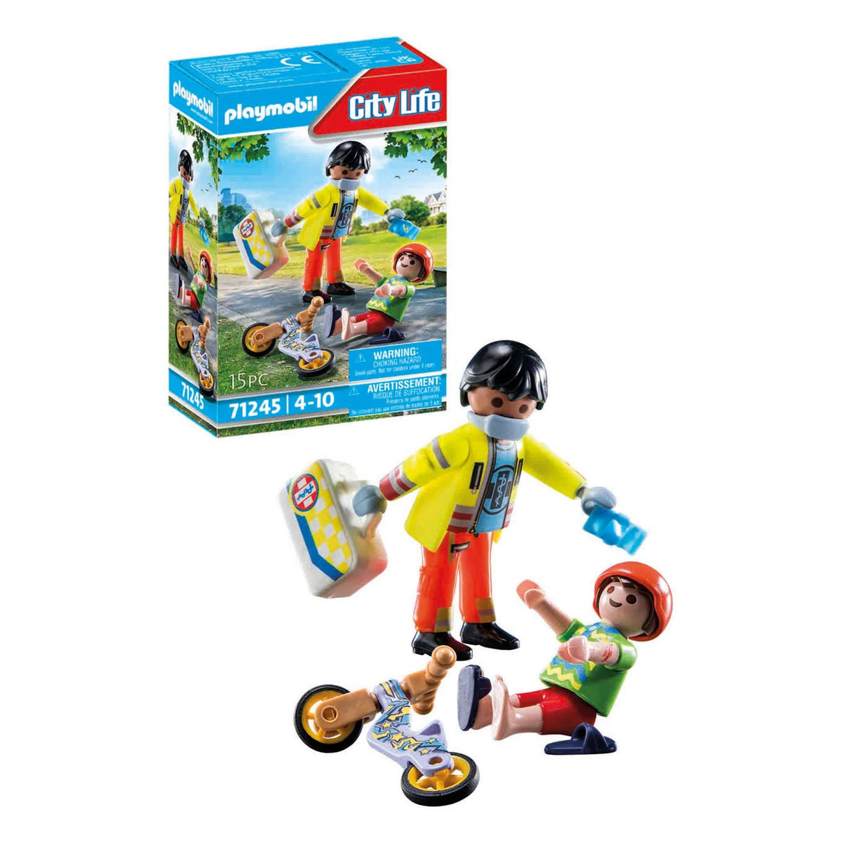 Playmobil City Life Verpleegkundige met patient 71245