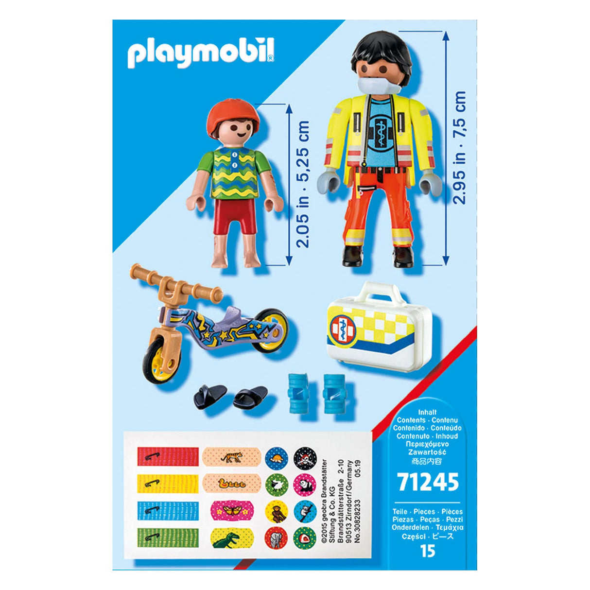 Playmobil City Life Verpleegkundige met patient 71245