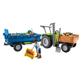 PlayMobil Land Traktor mat Trailer 71249