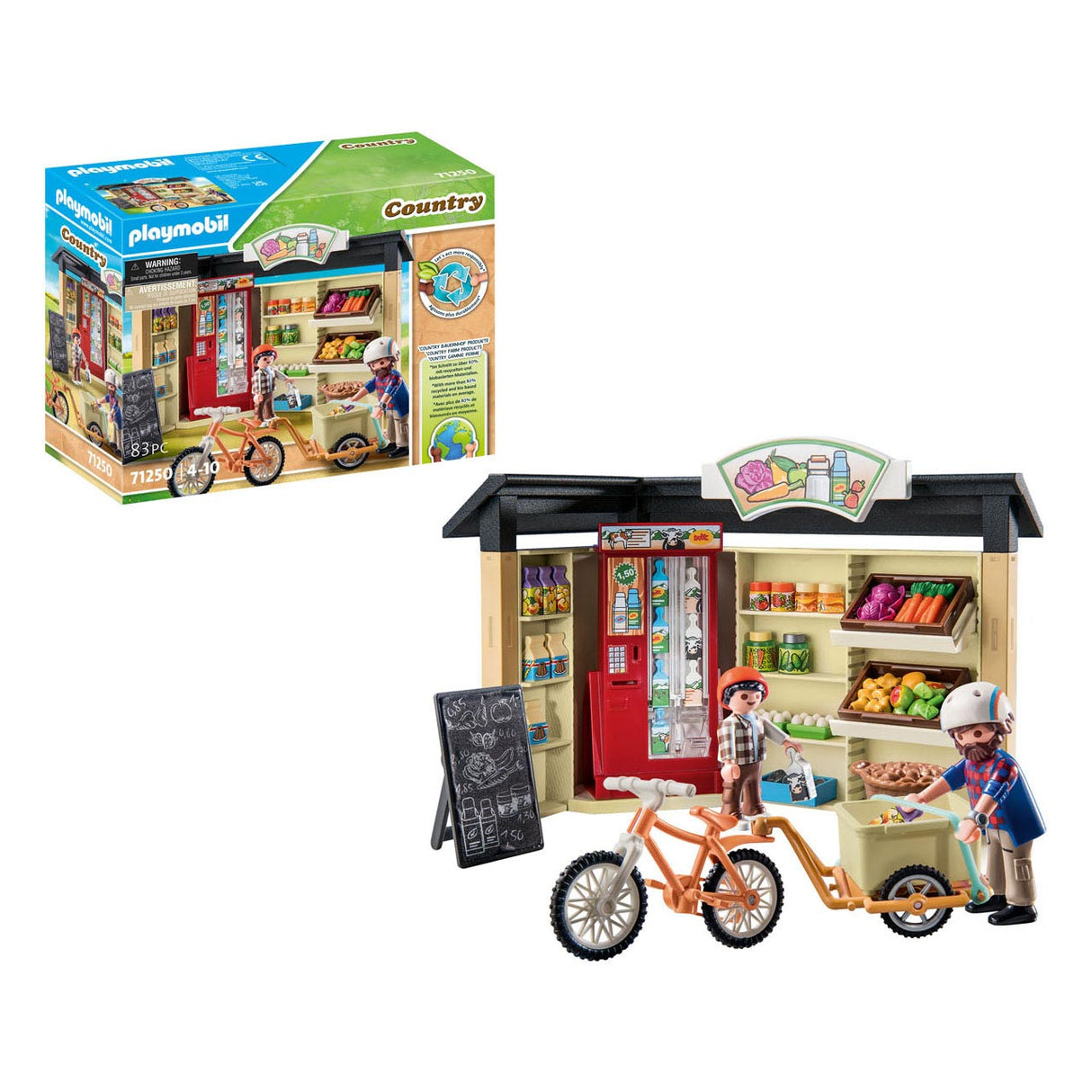 PLAYMOBIL Country 24-uurs Boerderijwinkel 71250