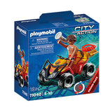 PlayMobil Stad Action Lifguard Quad 71040