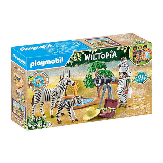 PlayMobile Wilopia op der Strooss mam Déier Fotograf 71295