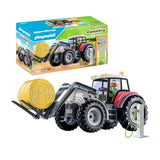 PlayMobile Land grouss Traktor mat Accessoiren 713055