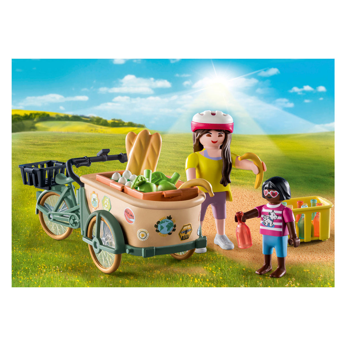 PlayMobile Land Fracht Bike 71306