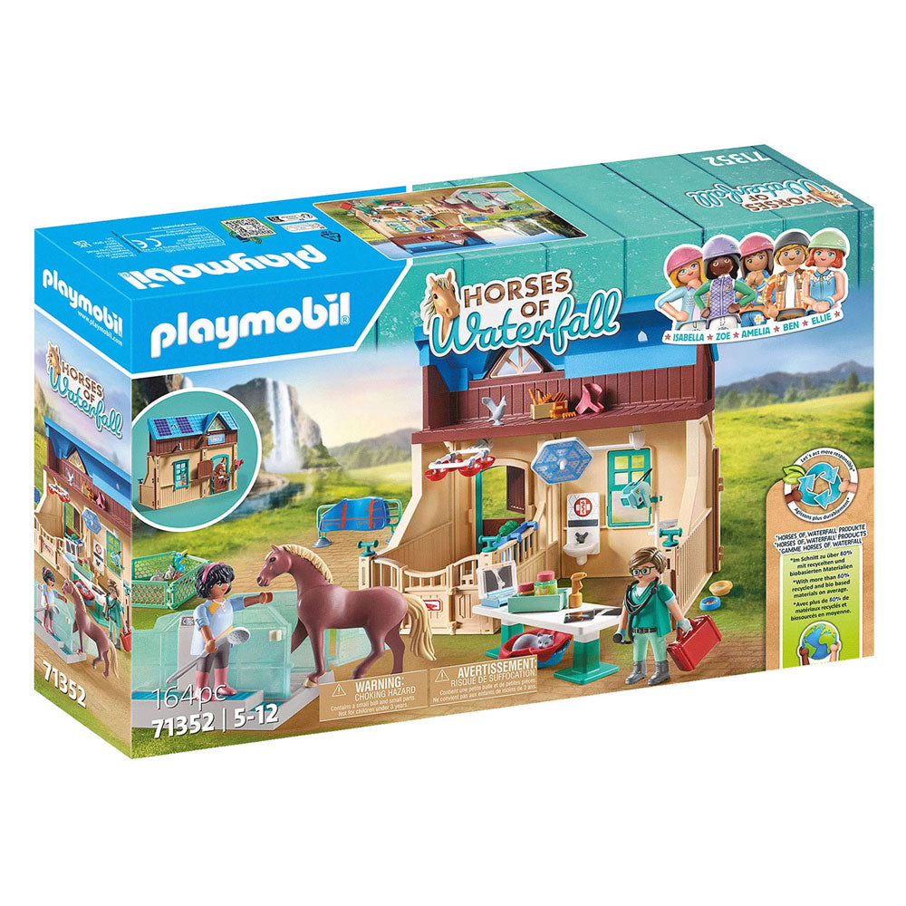 Playmobil Horses of Waterfall Paardrijtherapie Dierenartsenpraktijk 71352