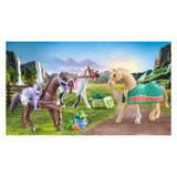 PLAYMOBIL Horses of Waterfall 3 Paarden met Accessoires 71356