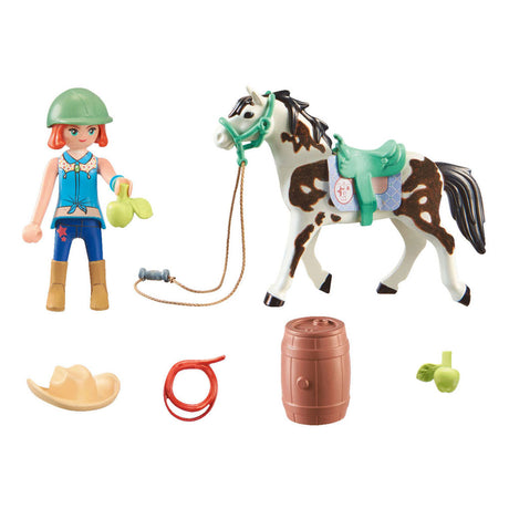 Playmobil Horses of Waterfall Ellie en Sawdust Speelset 71358