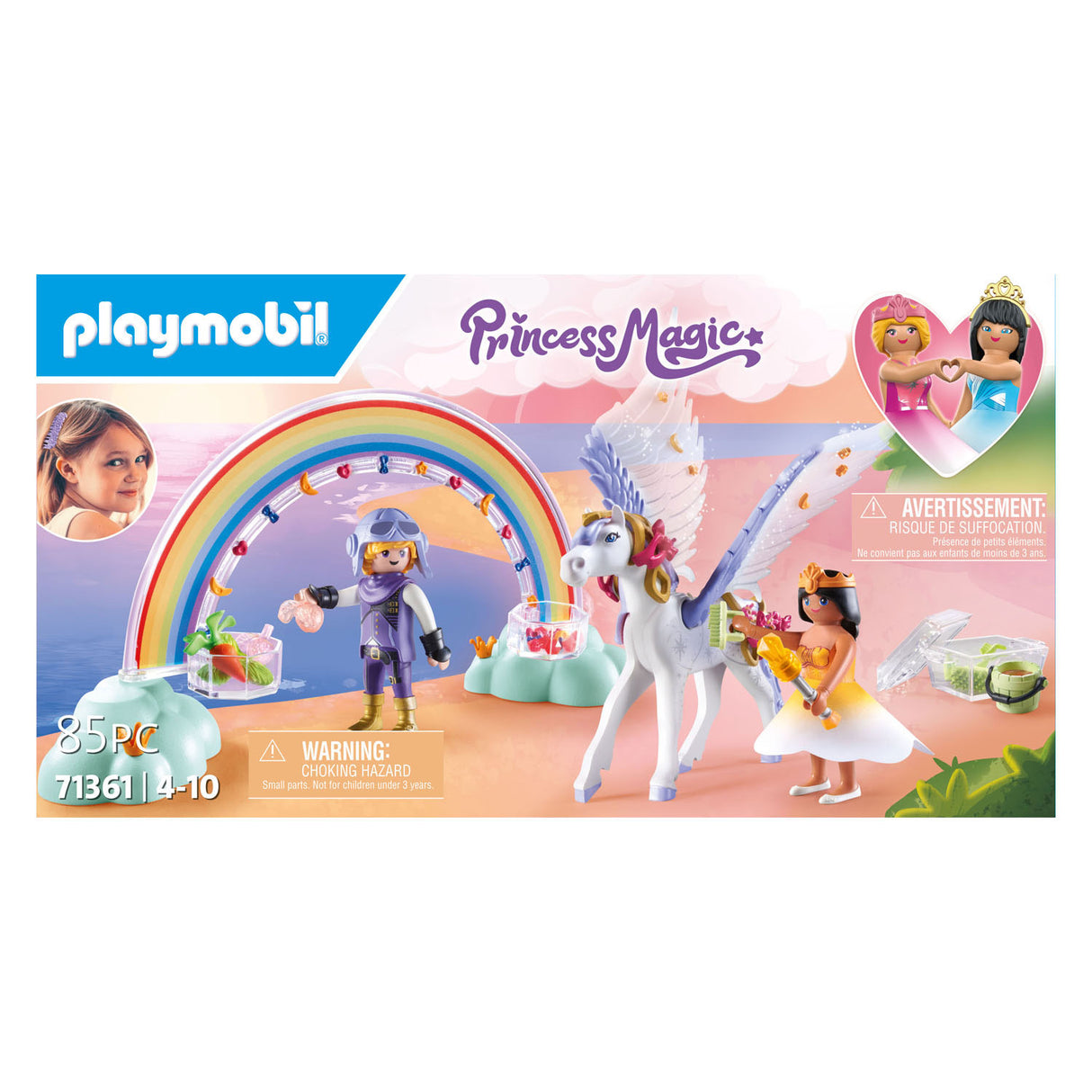 Playmobil Princess Pegasus met Regenboog 71361