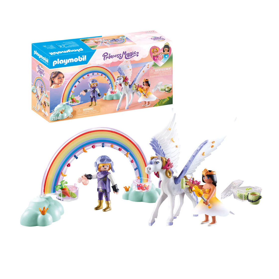 Playmobil Princess Pegasus met Regenboog 71361