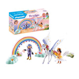 Playmobil princess magic pegasus met regenboog - 71361