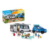 Playmobil Family Fun Caravan met Auto 71423