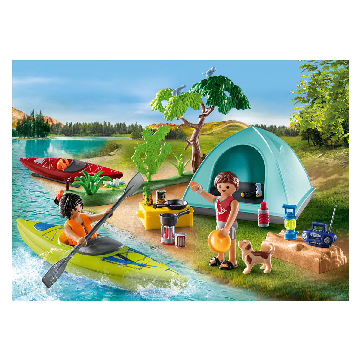 Playmobil Family Fun Outdoor Kamperen 71425