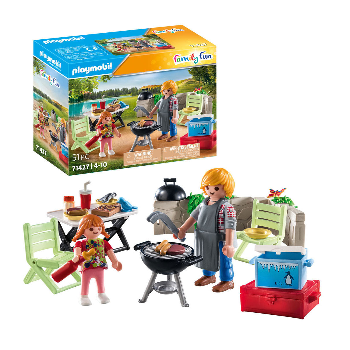 PLAYMOBIL Family Fun Barbecue 71427