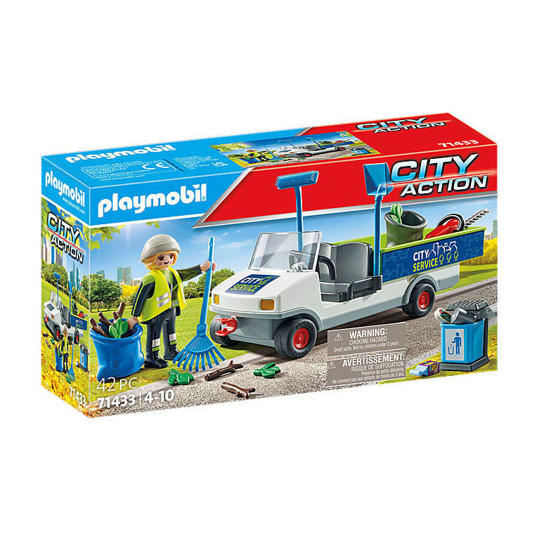 Playmobil City Action Electrische Straatveegmachine 71433