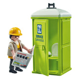 Playmobil city action mobiel toilet 71435