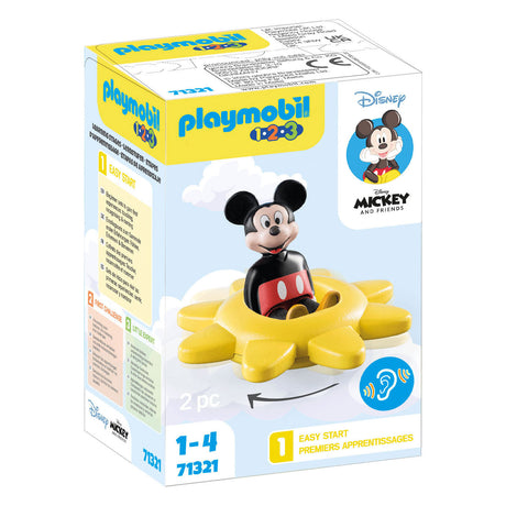 Playmobil 1.2.3. Mickey Mouse Draaiende zon 71321