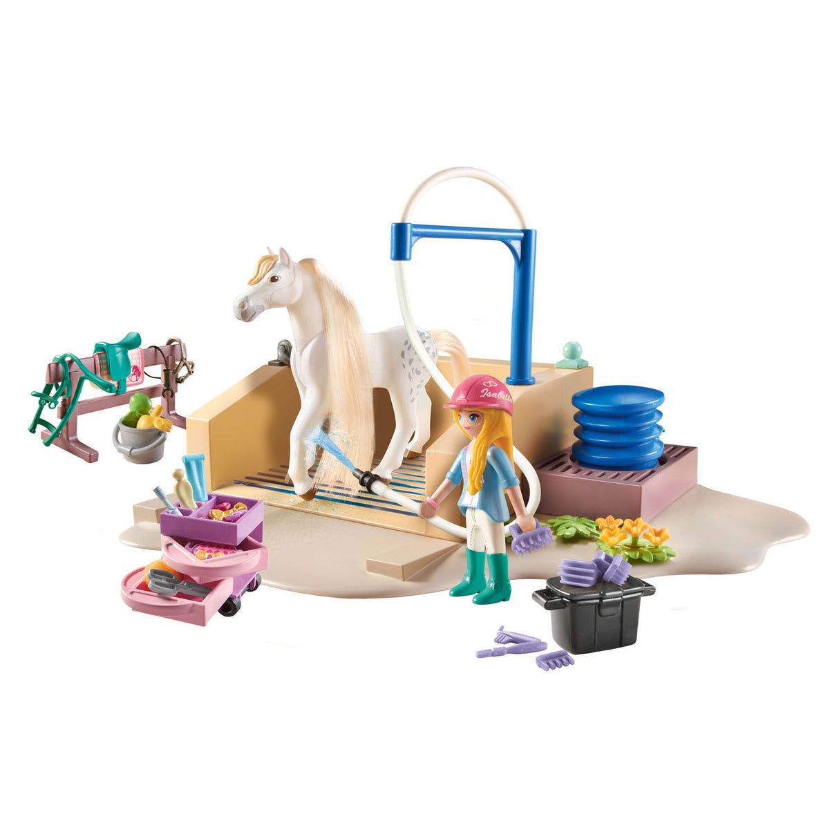 Playmobil Horses of Waterfall Isabella en Leeuwin Speelset 71354