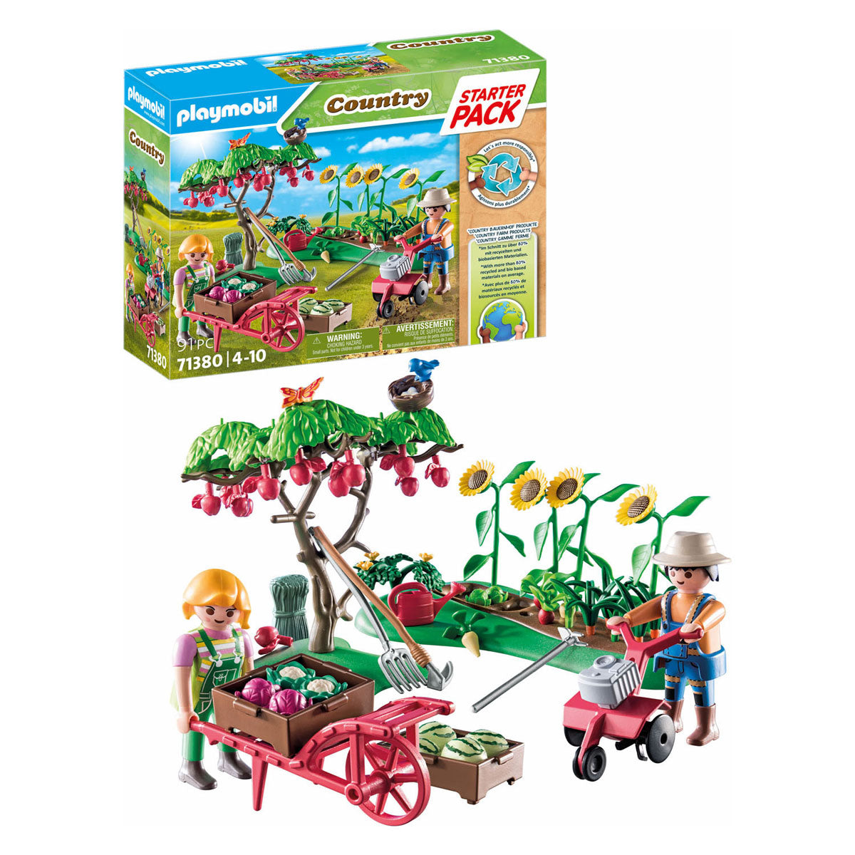 Playmobil Country Starterpack Boerderij moestuin 71380