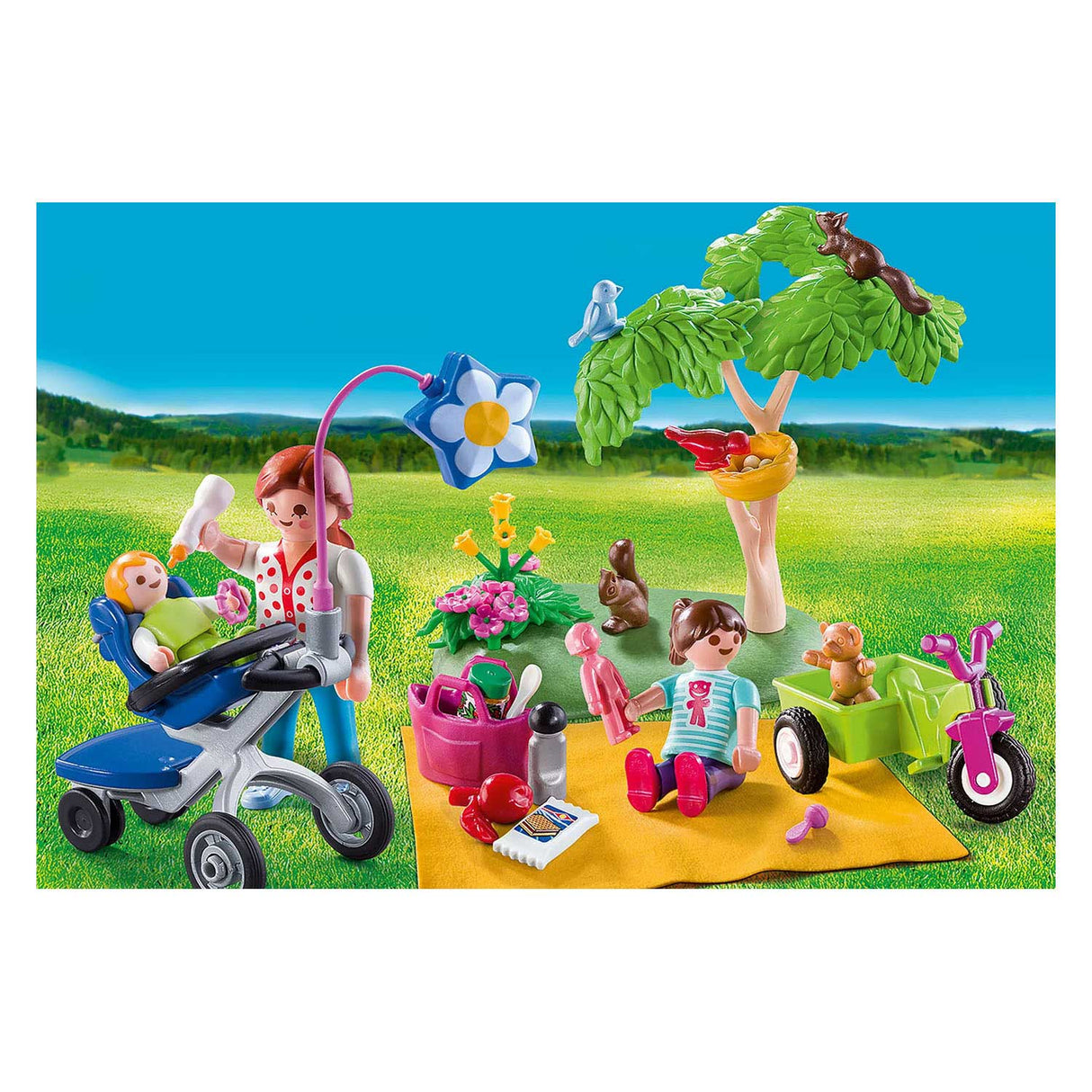 PlayMobil FAMILES FESTRAKT Koffer Famill Picknick -9103